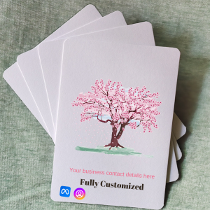 Plum Blossom Cards | 9.25x15 CM 